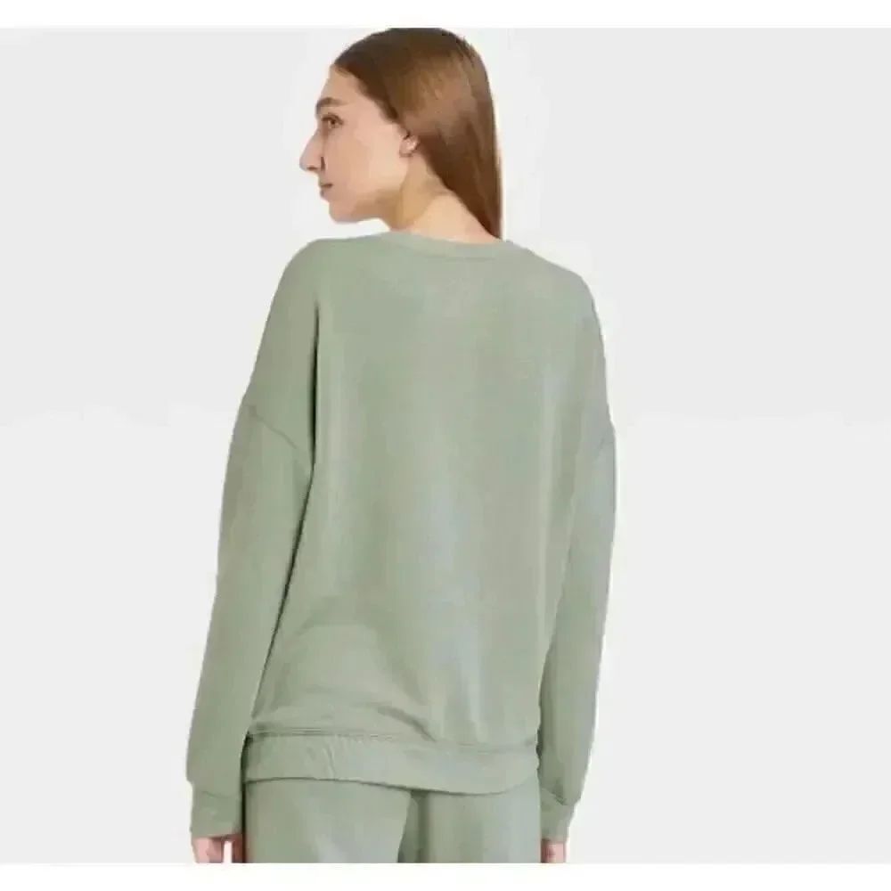 Zoe + Liv Women's Note to Self Graphic Soft Cozy Athleisure Long Sleeves SZ L - Picture 2 of 11